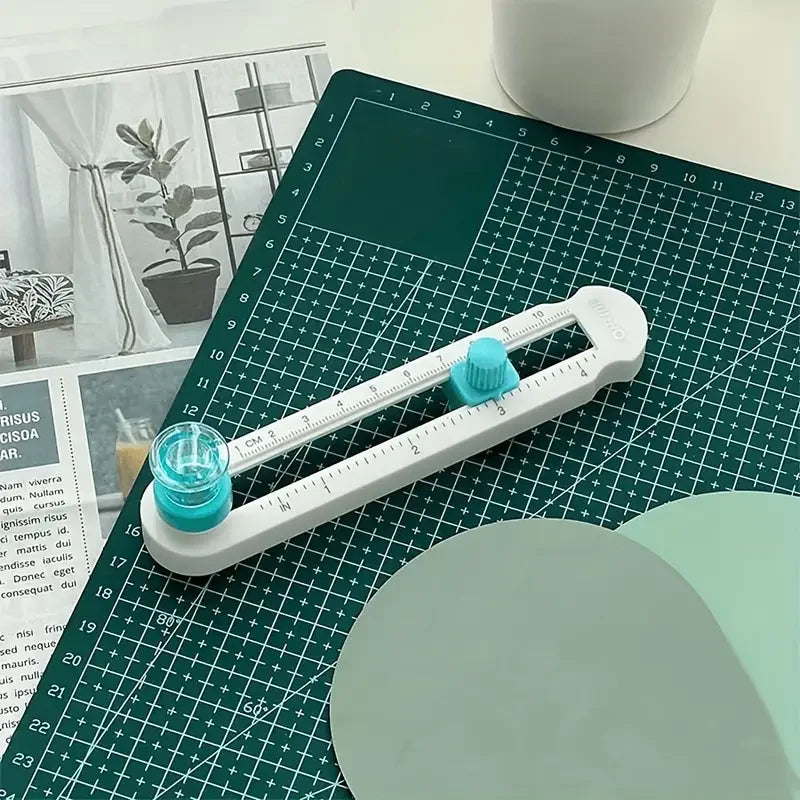 360° Adjustable  Circle Cutter - Precision Scrapbooking Tool for Perfect Circular Paper Cuts - Ideal for Craft Enthusiasts