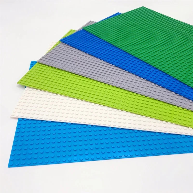 32*64 Holes Classic Building Blocks Base Board, DIY Assembled Building Blocks Wall Compatible With Brand Gift Toys