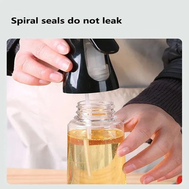 200ml/300ml500ml Oil Spray Bottle Kitchen BBQ Cooking Oil Kettle Baking Roasting Picnic Cooking Supplies Sauce Sprayer Container