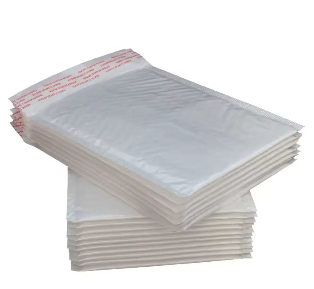 Pearlescent Film Waterproof Bubble Bag Packaging Express Bag White Foam Self Seal Pack Bag ShippingbagThickened Envelope