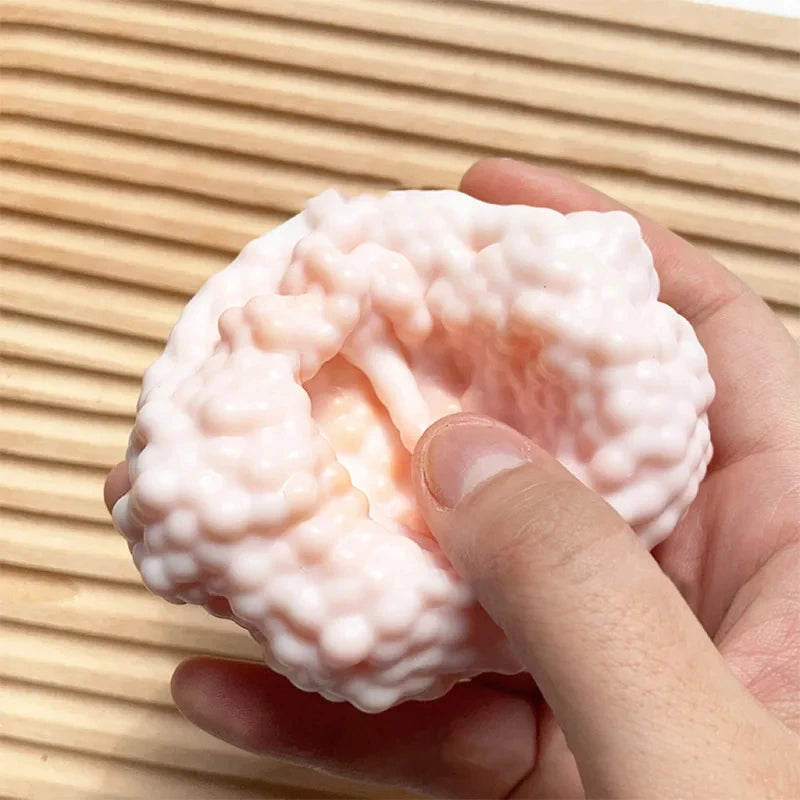 Handmade Sticky Squishy Ball Ice Skin Ultra Thin Super Soft Stress Relief Table Toy For Kids Teens Stress Relax Entertainment