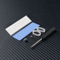 GPUHOLD Aluminum M.2 SSD Cooler Heatsink NVME NGFF 2280 SSD Cooler For PS5 PC Laptop Solid State Hard Disk Radiator