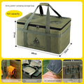 Backpack 30-42L Tactical Camping Storage Bag - Insulated Folding Box for Picnic, Tableware & Field Equipment Waterproof