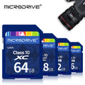 High Speed Class10 SD Card 32GB SD Card 128G 64GB 32GB 16GB Carte SD Memory Card SD Pendrive for Camera Microdrive