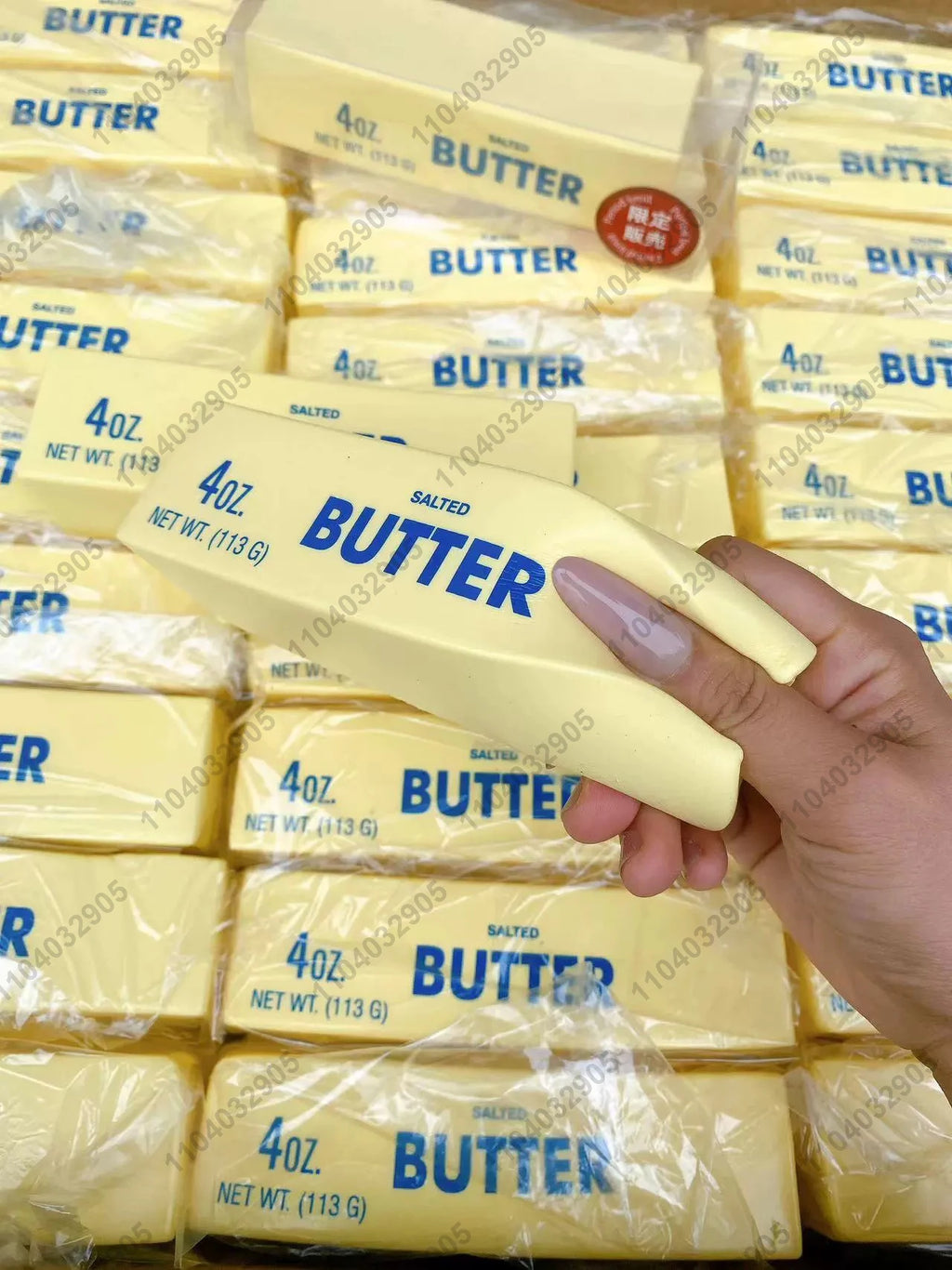 Butter Stick Squishy Toy Slow Rising Squeeze Toy Butter Bar Brick Squishy Fidget Toy Anti Stress Release Hand Relax Gift Toy
