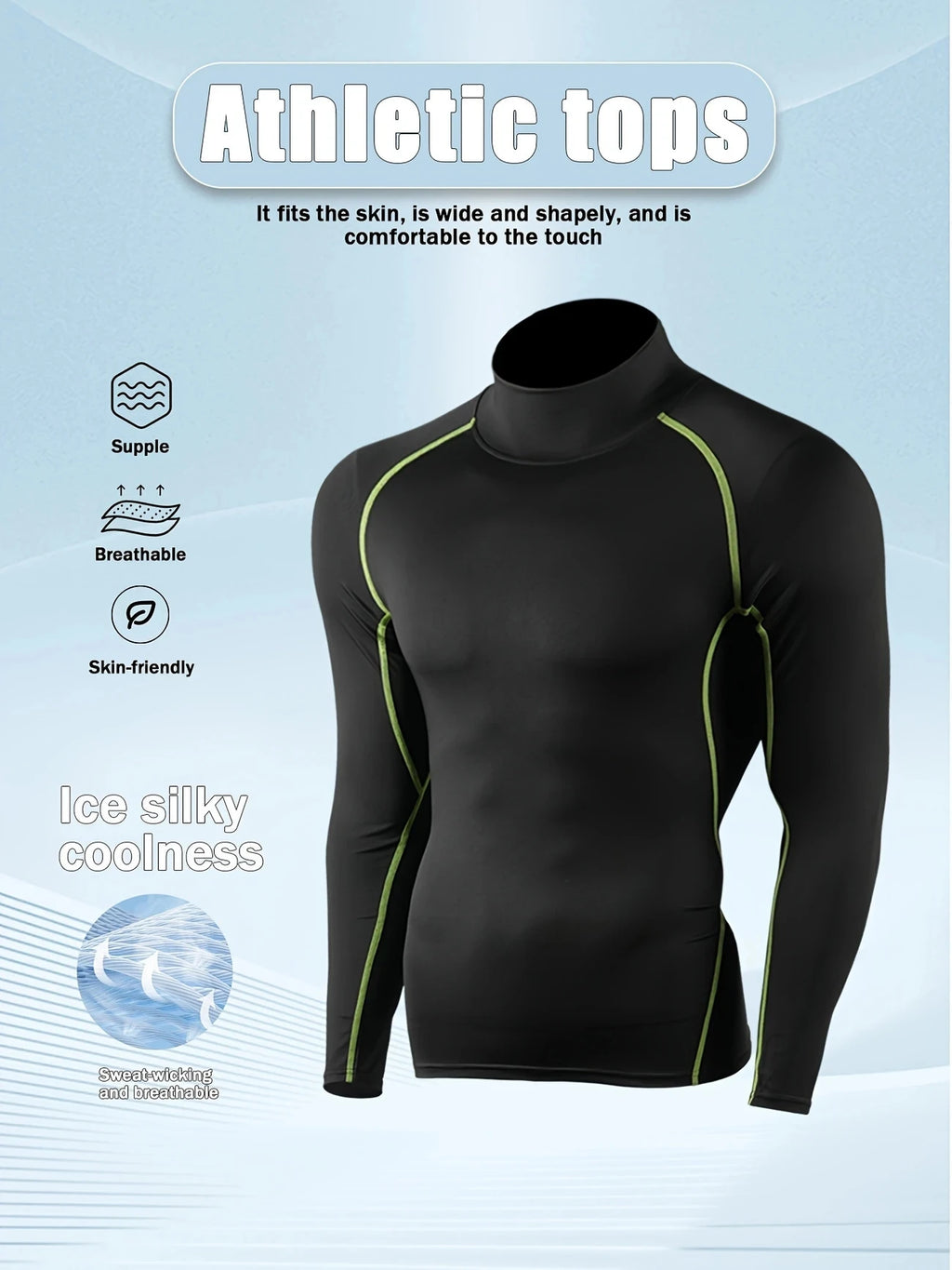 1PCS Men Running T shirt Quick Dry Bodybuilding Sport Shirt Long Sleeve Compression Top Fitness Tight Rashgard Gym T-Shirt Men