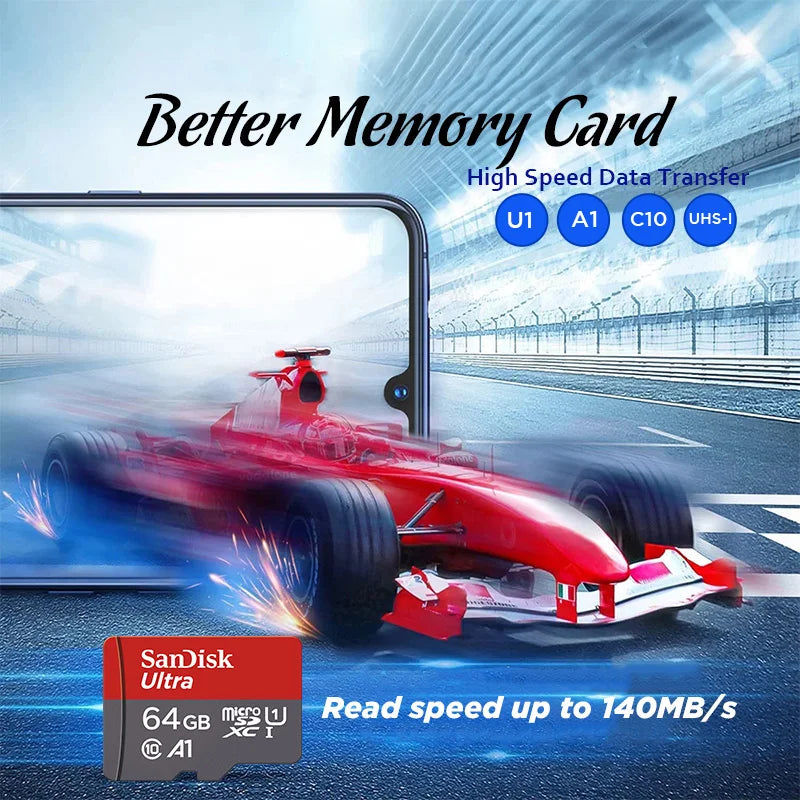 Memory Card 64GB 128GB 256GB 100MB/S Micro SD Card UHS-1 Class10 TF 32GB Flash Memory Card Storage mini Memory Card