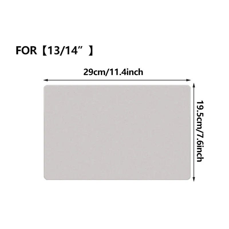 Laptop Protective Film Microfiber Dustproof Palm Keyboard Blanket Cover NotebookLaptop Screen Cloth MacBook Pro 13/15/16 lnch