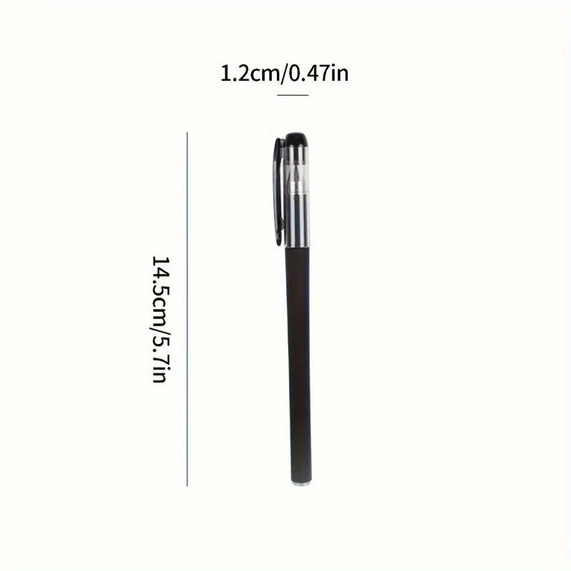 5/10/20pcs Quick-Drying Gel Pens, 0.5mm Fine Tip, Black Ink - Ideal Choice for Office and School Clean For School Office Use Onl