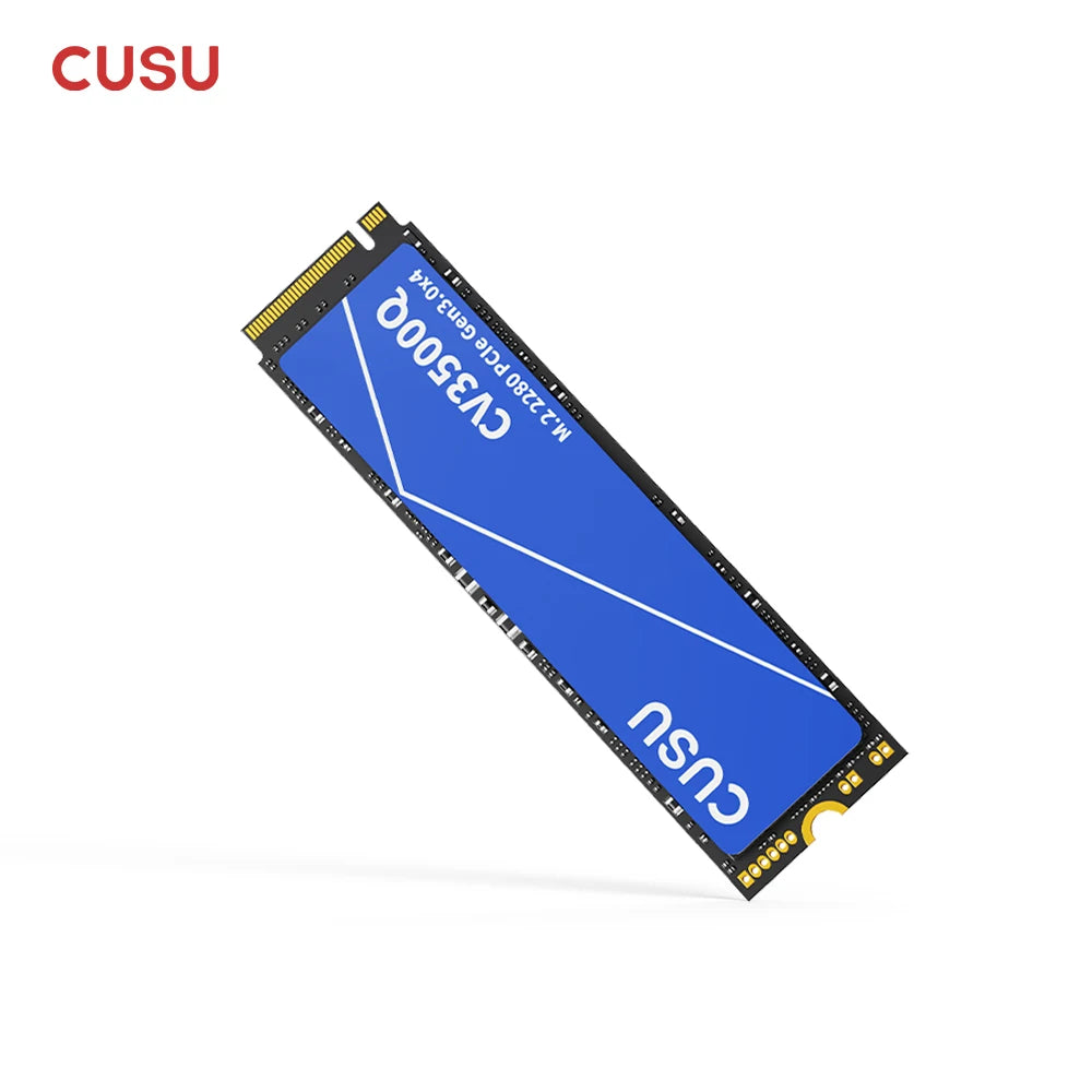 CUSU M2 SSD 1TB 2TB NVMe SSD 512GB Hard Drive PCIe3.0 X4 Internal Solid State Disk for Laptop Desktop
