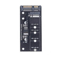M.2 to SATA3 Adapter Card 6Gbps NGFF Converter for M.2 SATA SSD High Efficiency SSD Convert Adapter Card