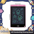 8.5'' LCD Writing Tablet Drawing Board Kids Graffiti Sketchpad Toys Handwriting Blackboard D Counting Learning Toys Birthday Gif