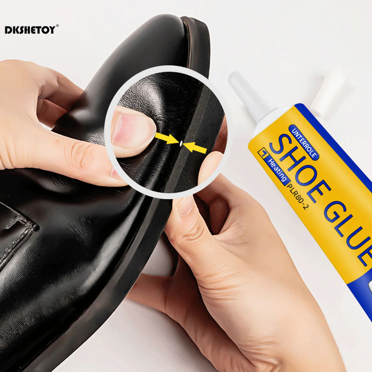60ml Super Strong Shoe Glues DIY Repairing Adhesive Universal Waterproof Shoe Sealers for Sneakers Boot Leather Fast Repair Glue