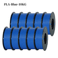 KINGROON 10KG/22LBS Multicolor PLA Filament 1KG/Roll 1.75mm For 3D Printer Material for 3D Printing 3D Printer Filament Free Shipping