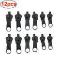 3 Sizes Universal Instant Fix Zipper Repair Kit Replacement Zip Slider Teeth Rescue Sewing Clothes Bag Zippers Tool Accessories