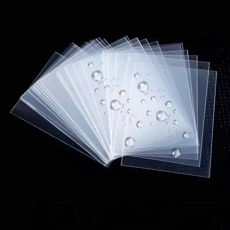 500-1PCS HD Transparent Kpop Idol Card Protective Sleeve Cards Game Poker Waterproof Protector Game Board Photos Holder Sleeves