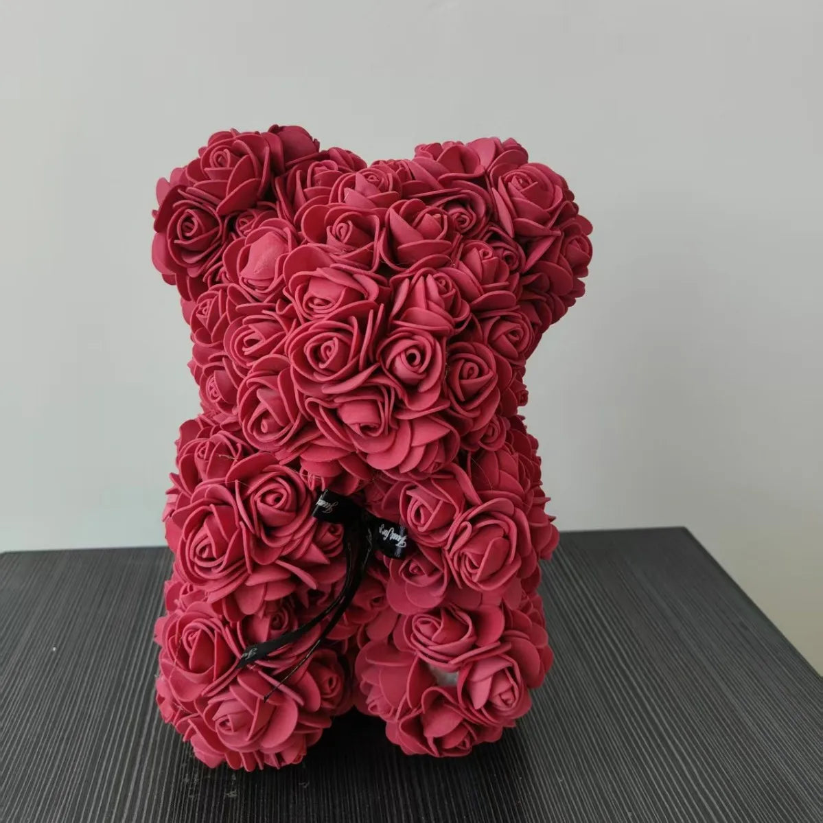 Artificial Flower Eternal Rose Teddy Bear for 520 Mom Mother's Day Birthday Valentine's Day Anniversary Gifts & Decorations