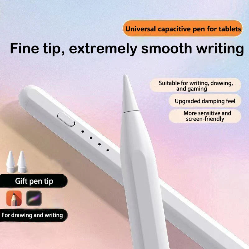 Palm Rejection Stylus Pen with Power Display for Apple iPad - Compatible with iPad 2018-2022 iPad Pro Air Mini