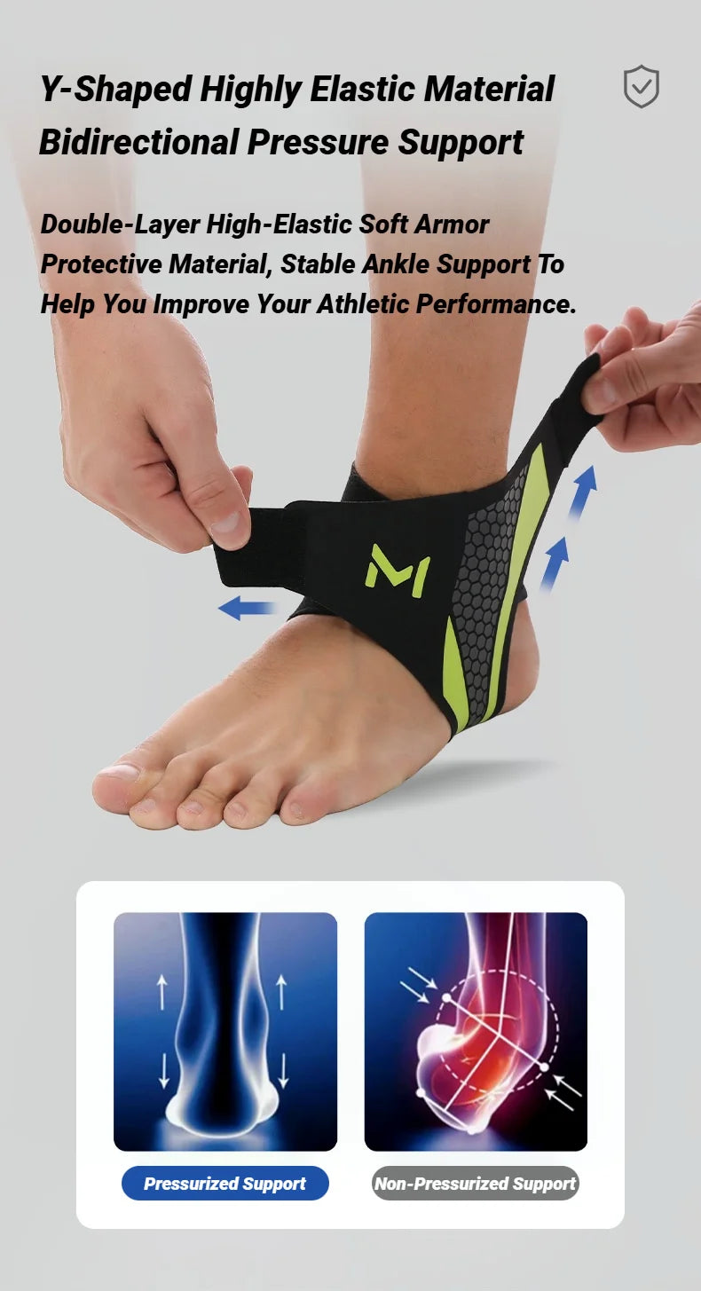 Ankle Protectors Running Joint Strain Wear Tear Anti-Fracture Basketball Soccer Climbing Foo Men Women Sports Twisting