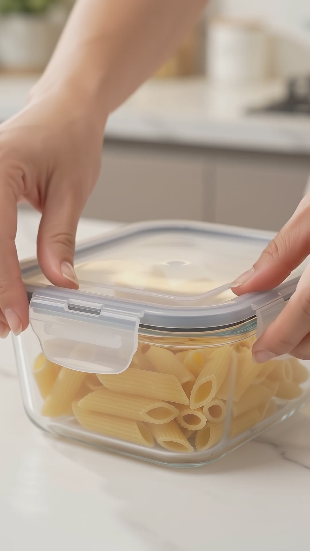 🍱 8-Piece Glass Food Storage Container Set | Airtight