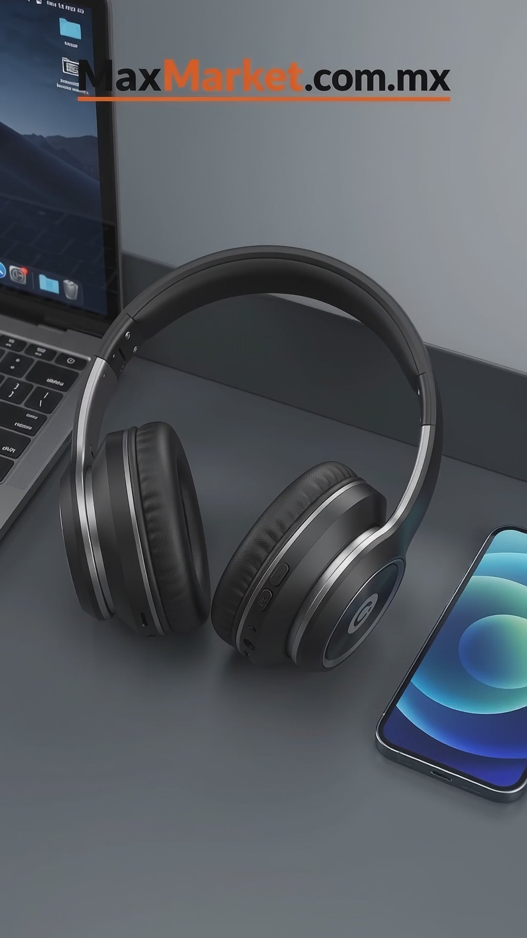 🎧🔥 Audífonos Inalámbricos Bluetooth 5.3 Over-Ear | Sonido Estéreo