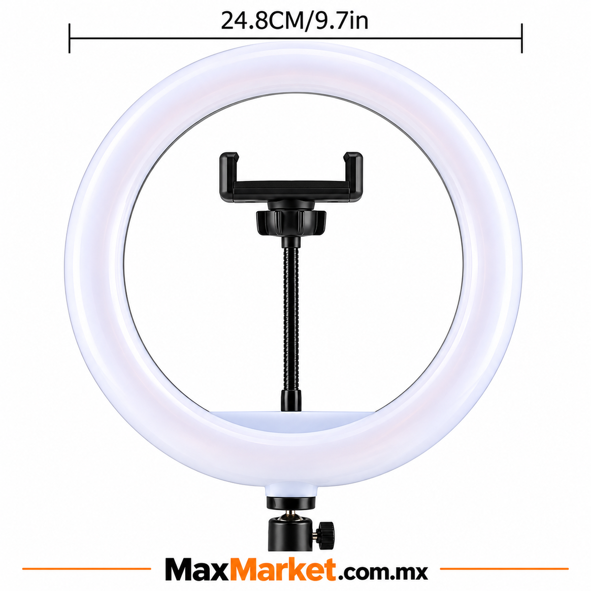 💡✨ LED Ring Light with Tripod and Phone Holder 📱