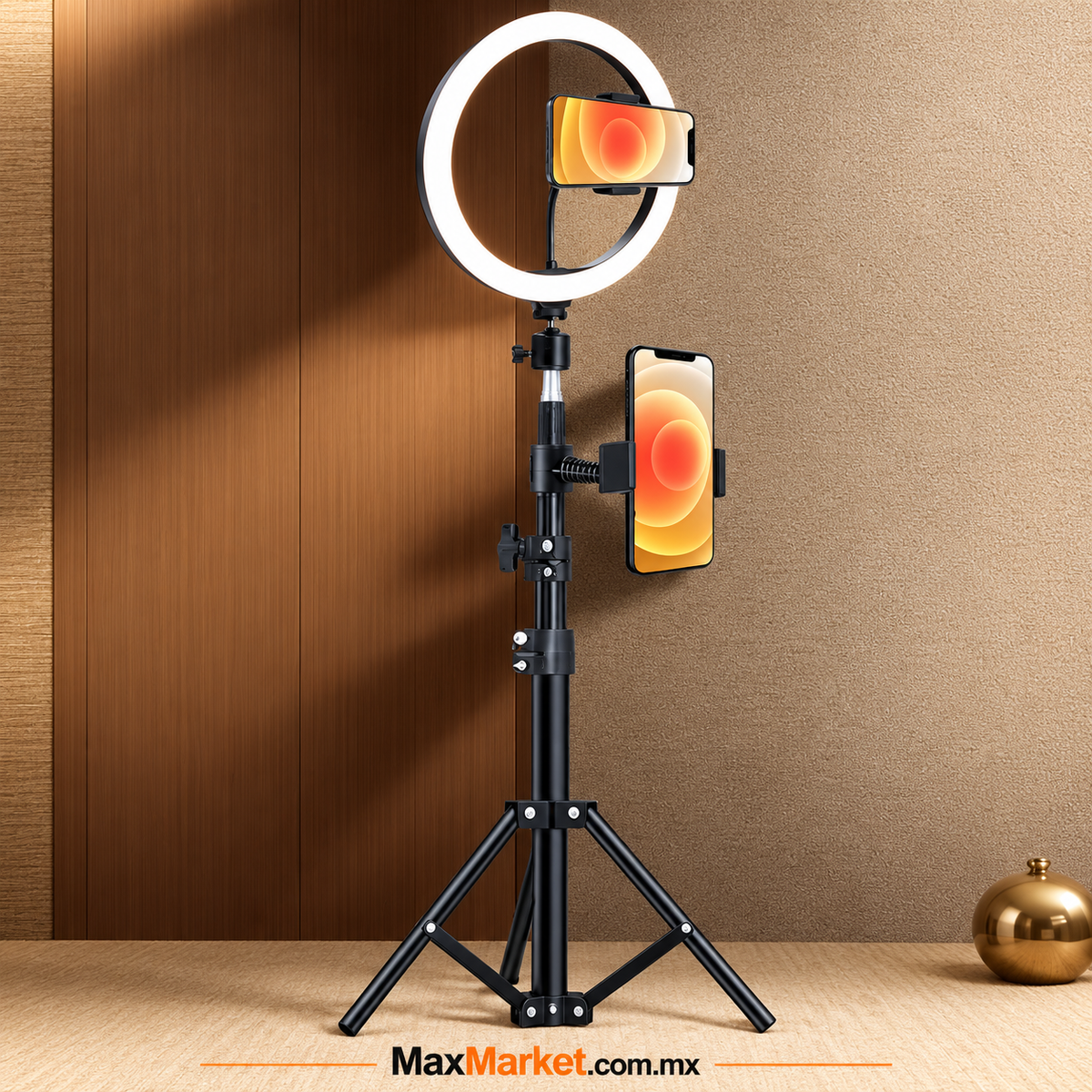 💡✨ LED Ring Light with Tripod and Phone Holder 📱