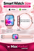 ⌚ Smartwatch Inteligente Deportivo con Llamadas Bluetooth y Pantalla Táctil